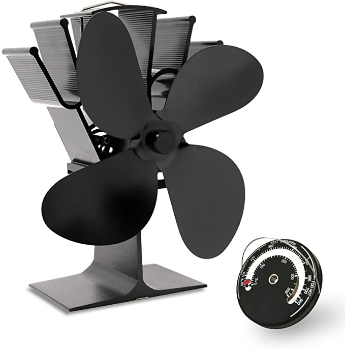 Eco-Friendly Heat Distributor Fan