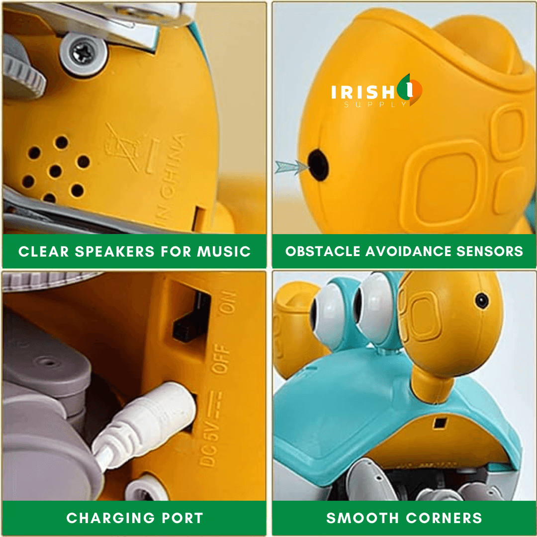 Fun Tummy Time Crawling Crab