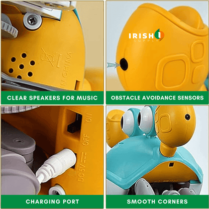 Fun Tummy Time Crawling Crab