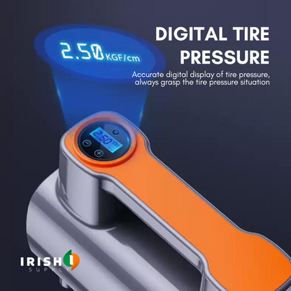 Easy Inflate Cordless Tire Pump