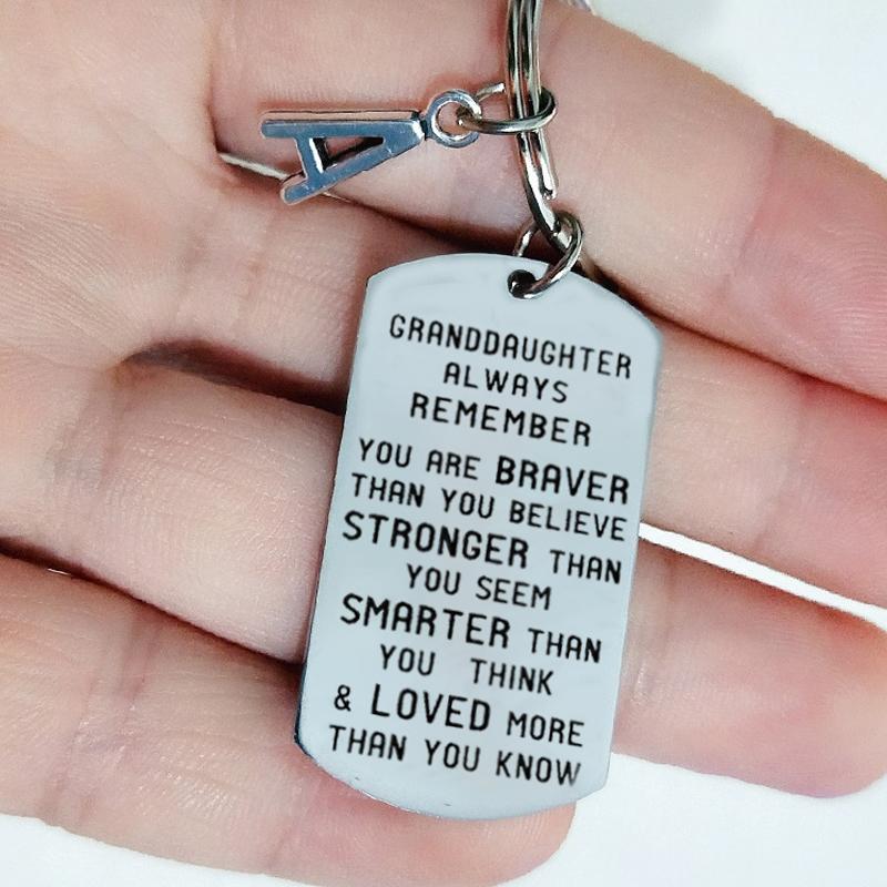 Inspirational Family Love Keychain
