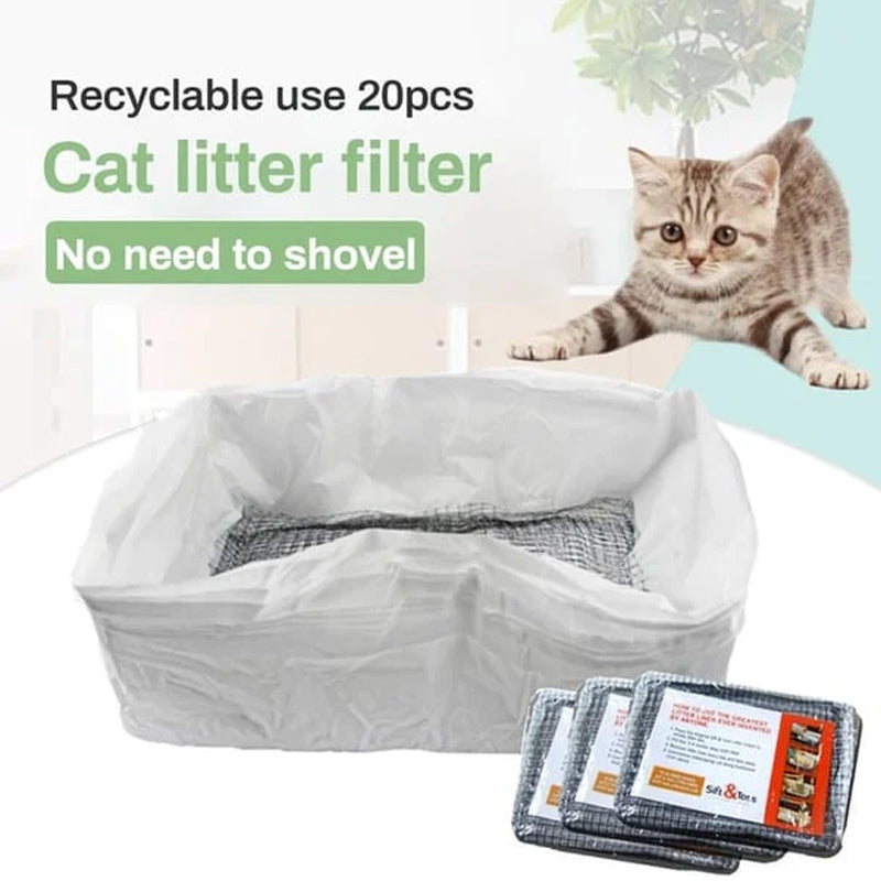 Easy Clean Cat Litter Liners