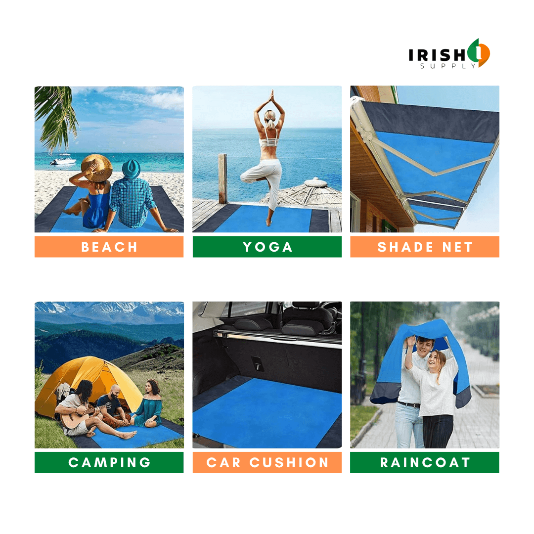 Sand-Free Comfort Beach Mat
