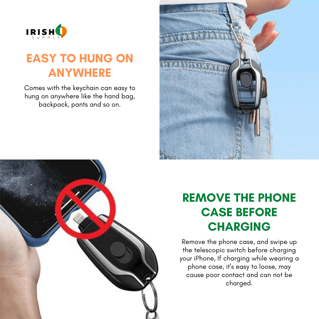 Pocket Power Keychain Charger