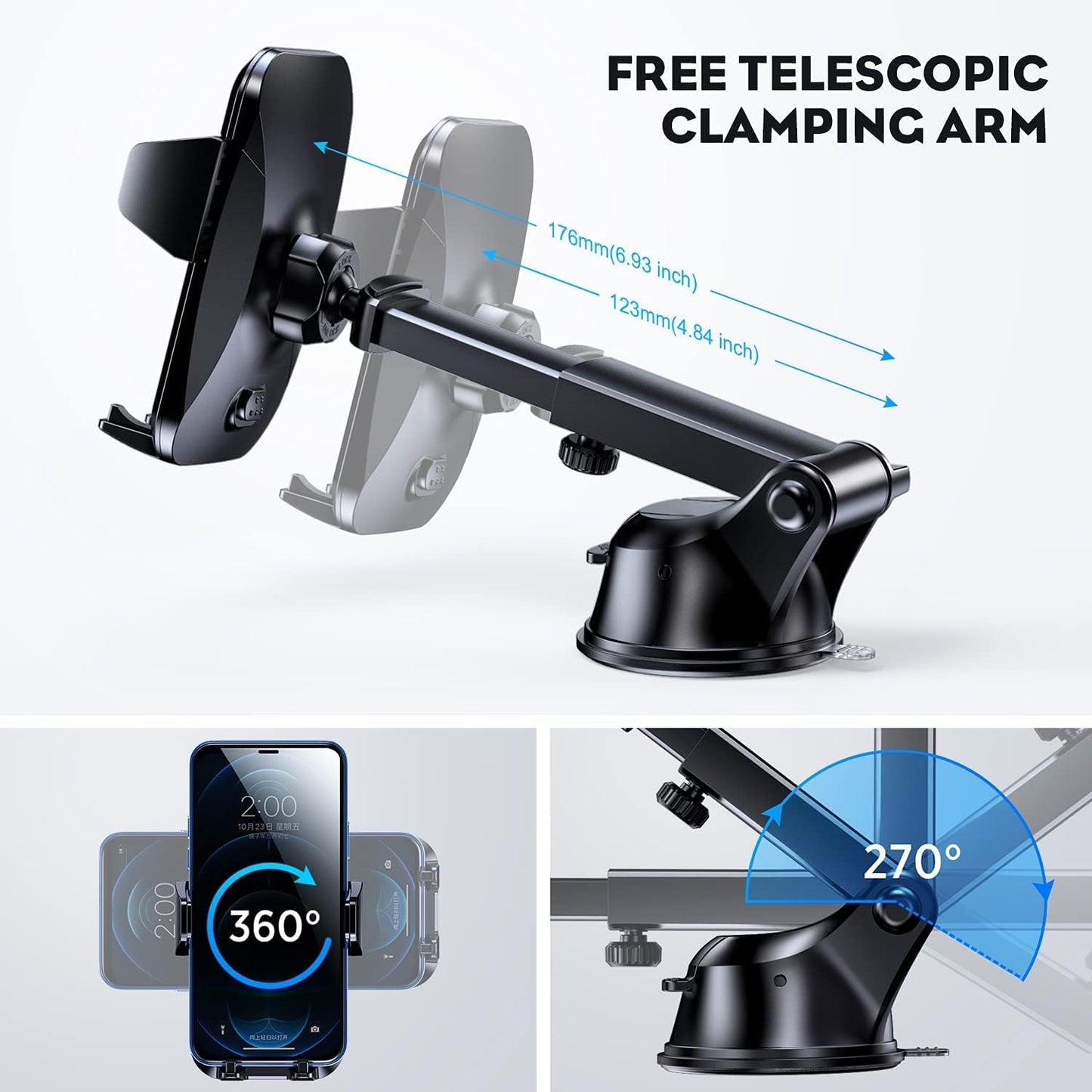 Fast Charge Car Mount & Holder