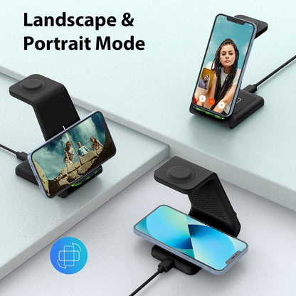 Fast Charge 3-Device Wireless Hub