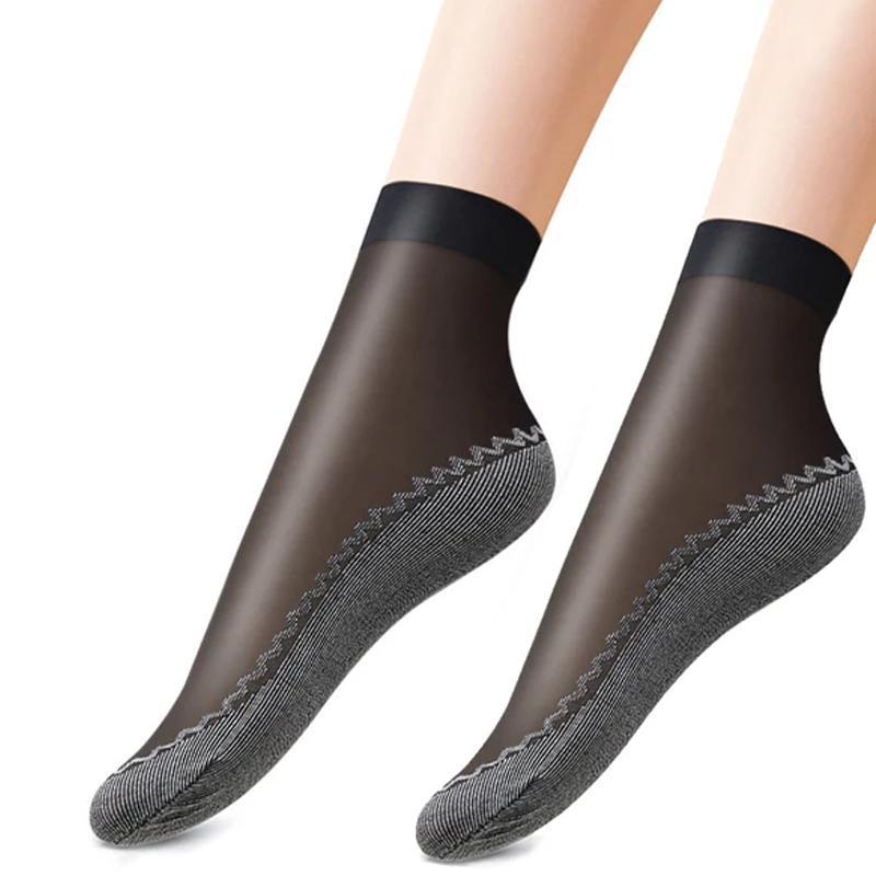 Silky Comfort Non-Slip Socks