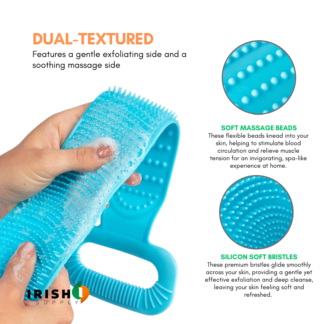 Easy Reach Silicone Bath Brush
