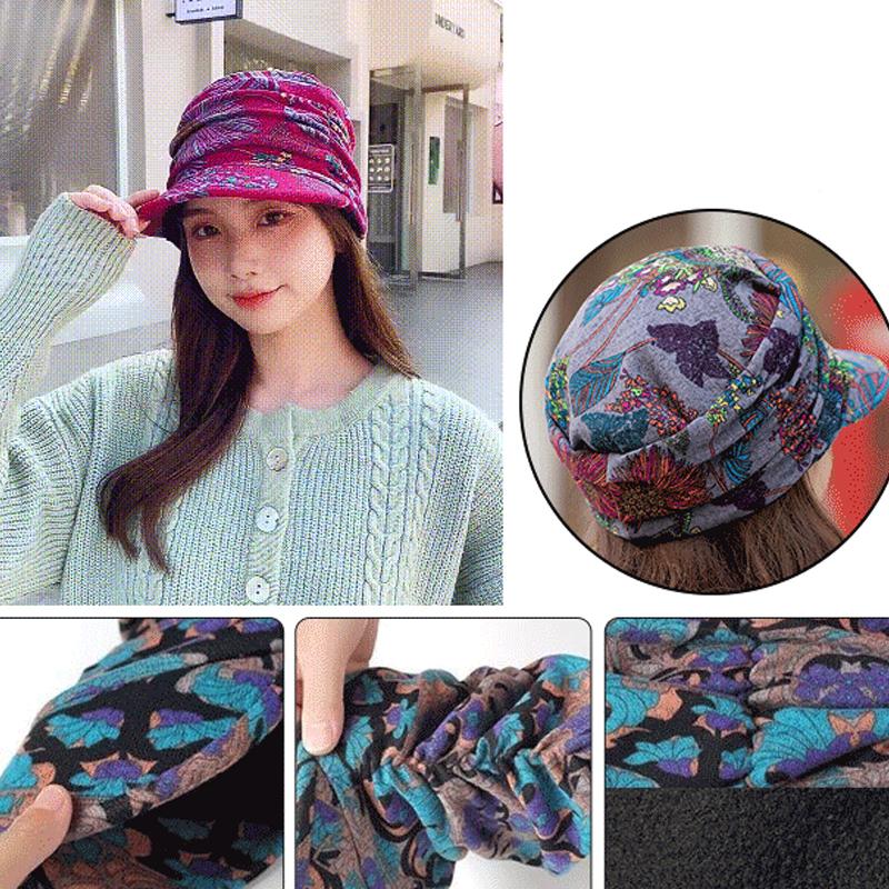 Warm Elastic Multi-Color Cap