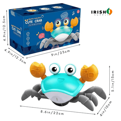 Fun Tummy Time Crawling Crab