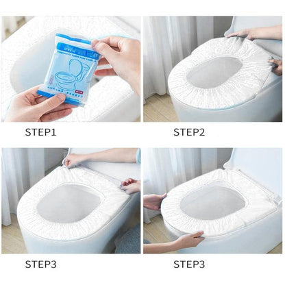 Easy-Fit Sanitary Toilet Seat Covers