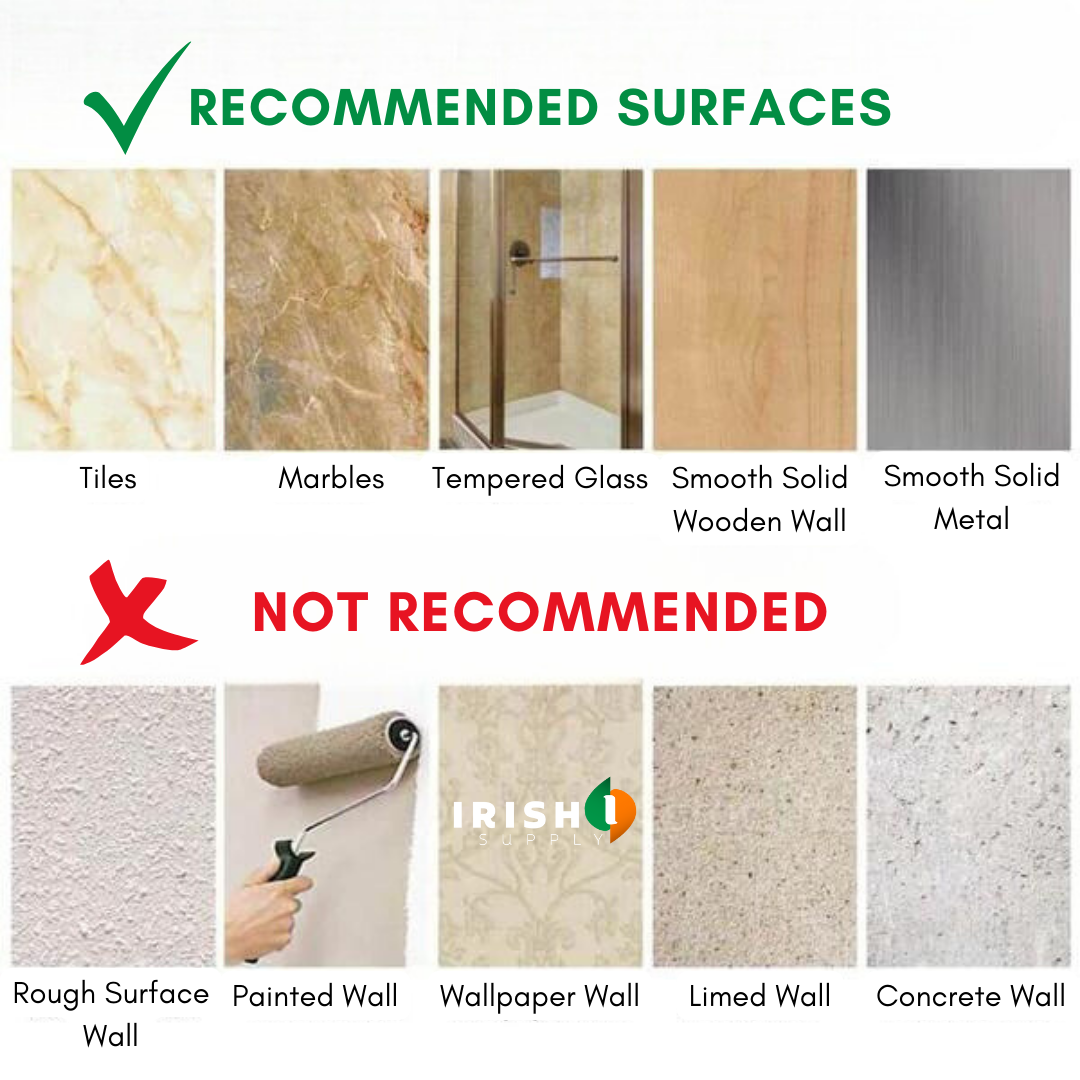 Easy Mount No-Drill Shower Shelf