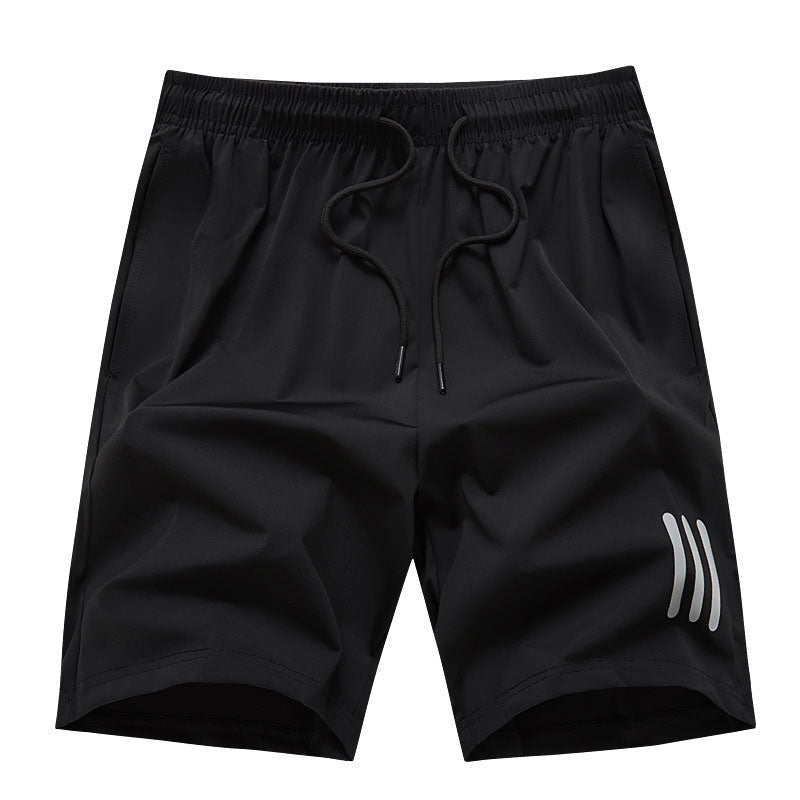 Easy Fit Sporty Lace-Up Shorts