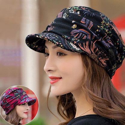 Warm Elastic Multi-Color Cap