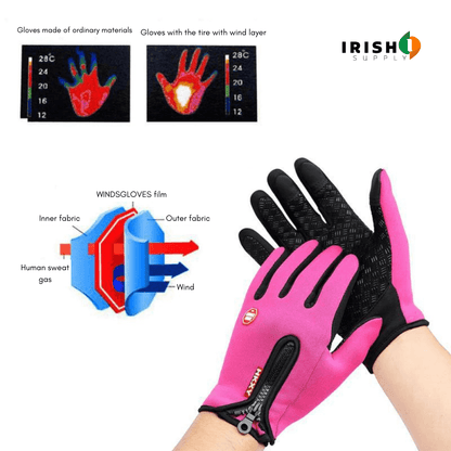 Warm Grip Windproof Gloves