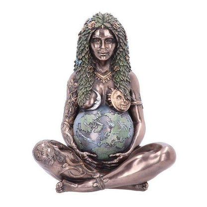 Earth Goddess Resin Sculpture