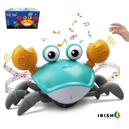 Fun Tummy Time Crawling Crab