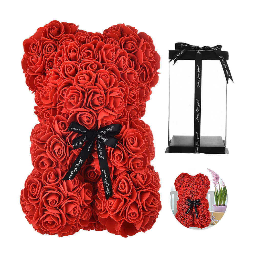 Forever Love Rose Bear