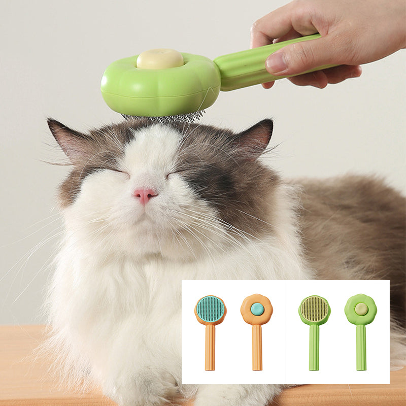 Easy Clean Pet Grooming Brush