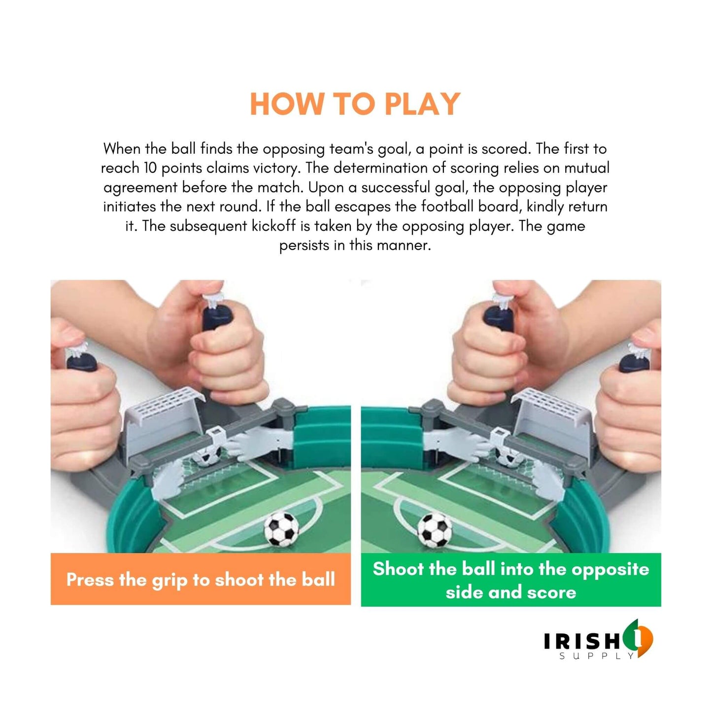 Family Fun Football & Hockey Table Game