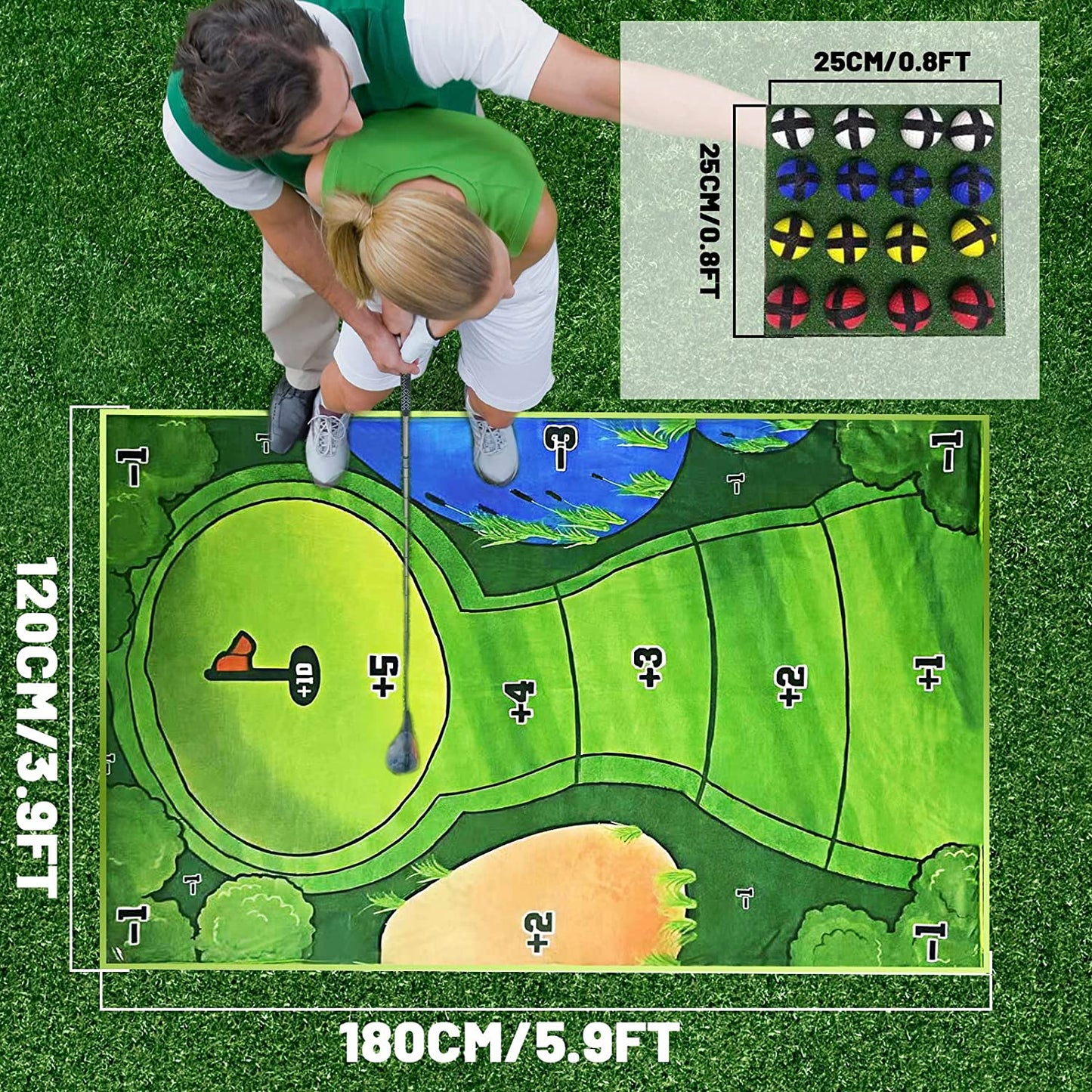 Family Fun Golf Practice Kit