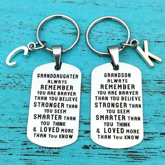 Inspirational Family Love Keychain