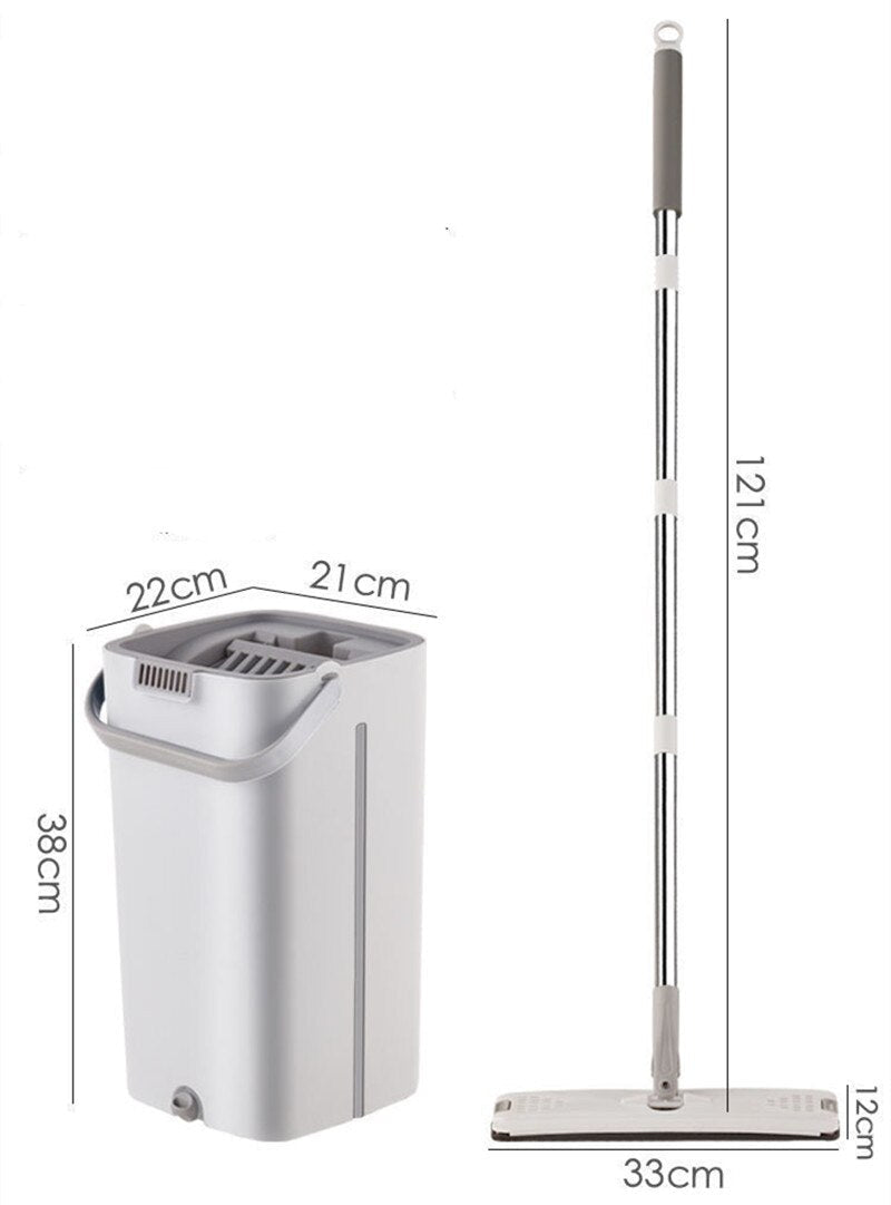 Easy Clean 360° Microfiber Mop Set