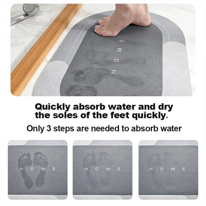 Quick-Dry Safe Grip Floor Mat