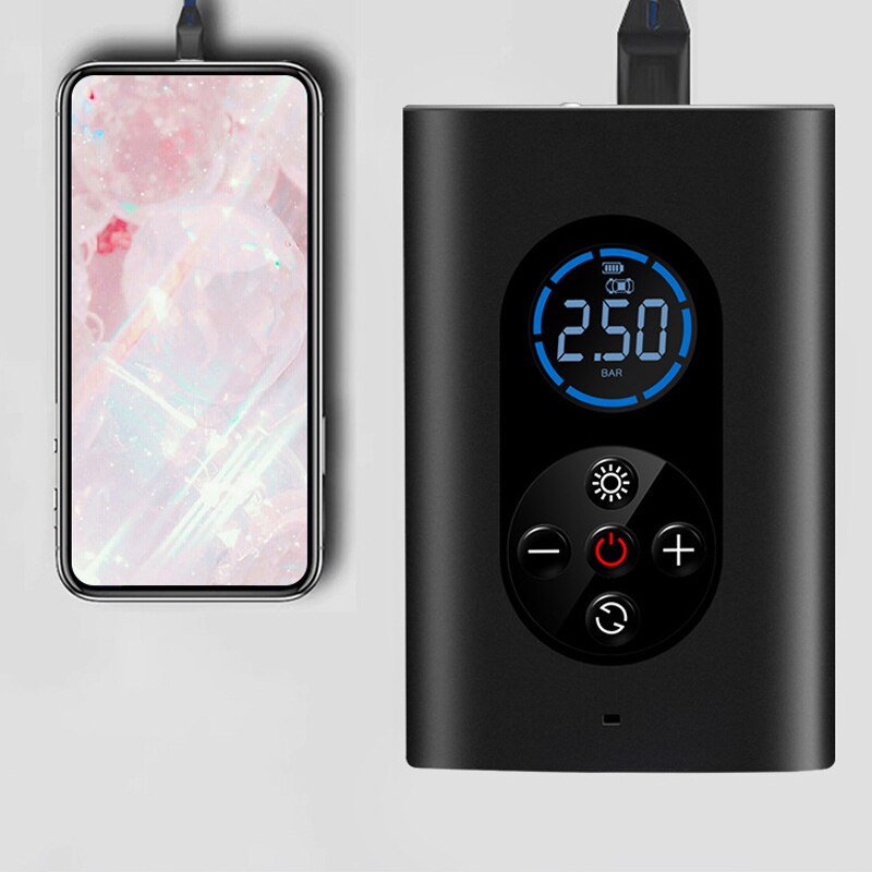 Easy Inflate Digital Tyre Pump