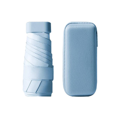 Compact Sun and Rain Shield Umbrella