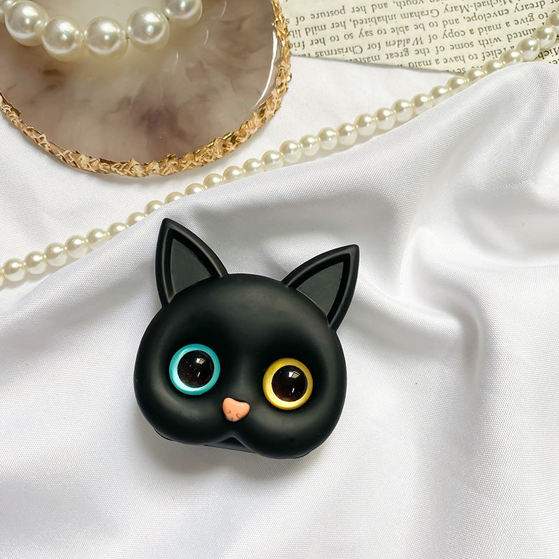 Cute Cat Mirror Phone Stand