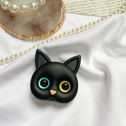 Cute Cat Mirror Phone Stand