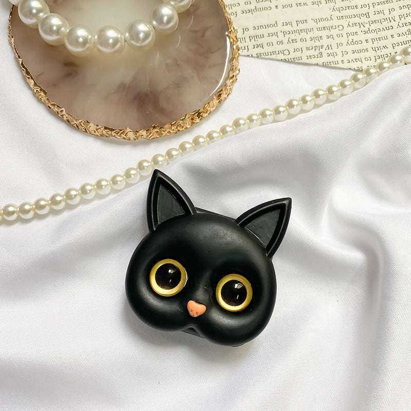Cute Cat Mirror Phone Stand