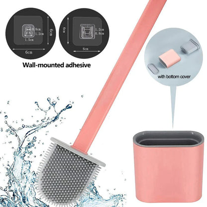 Easy Clean Silicone Toilet Brush