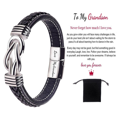 Grandson's Love Reminder Bracelet