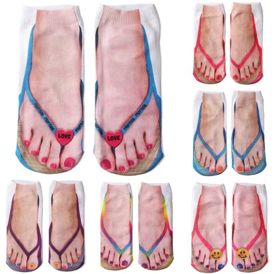 3D Fun Print Socks