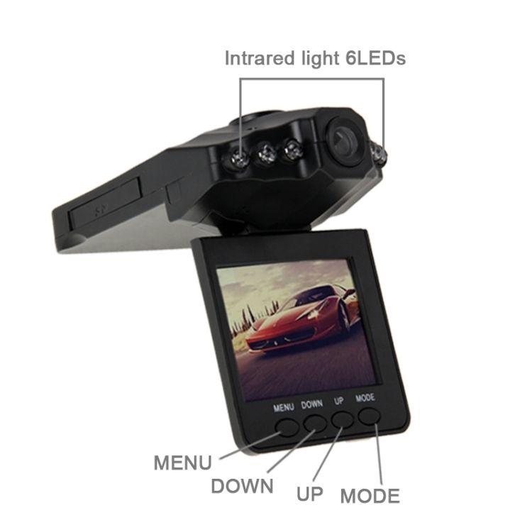 Easy Install Dash Cam with Night Vision