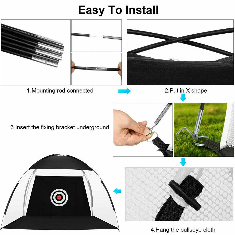 Home Golf Swing Practice Net