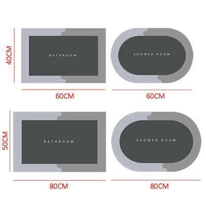 Quick-Dry Safe Grip Floor Mat