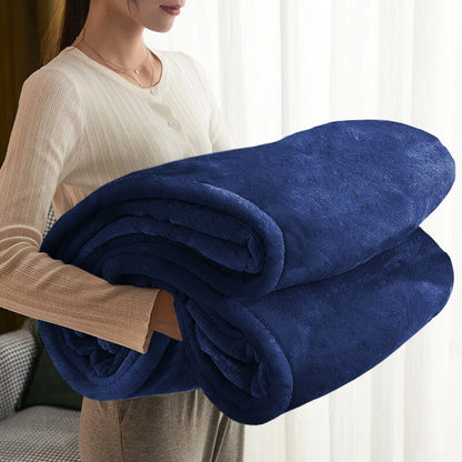 Soft Fleece Luxury Throw: Warm & Hypoallergenic