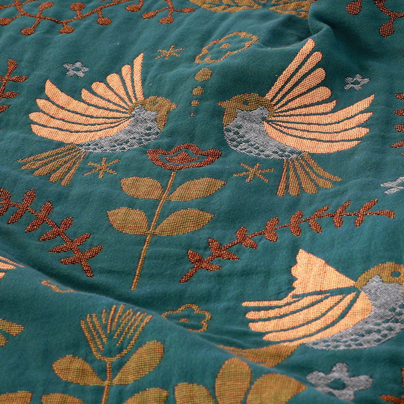 Soft & Cozy Reversible Bird Blanket