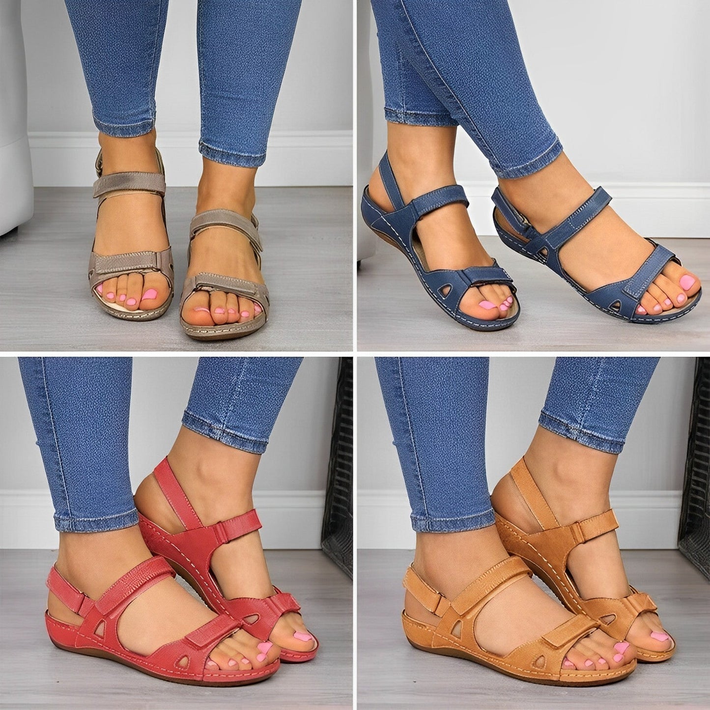 Comfort Step Vegan Sandals