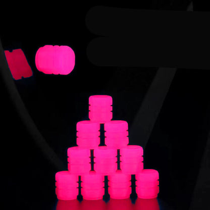 Glowing Night Ride Tire Caps