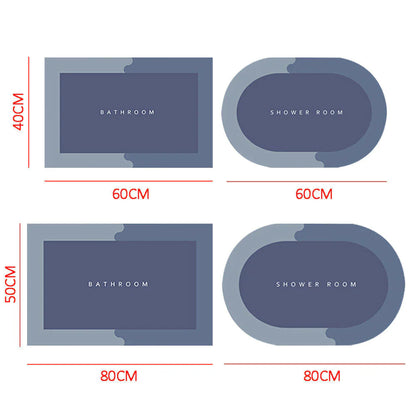 Quick-Dry Safe Grip Floor Mat